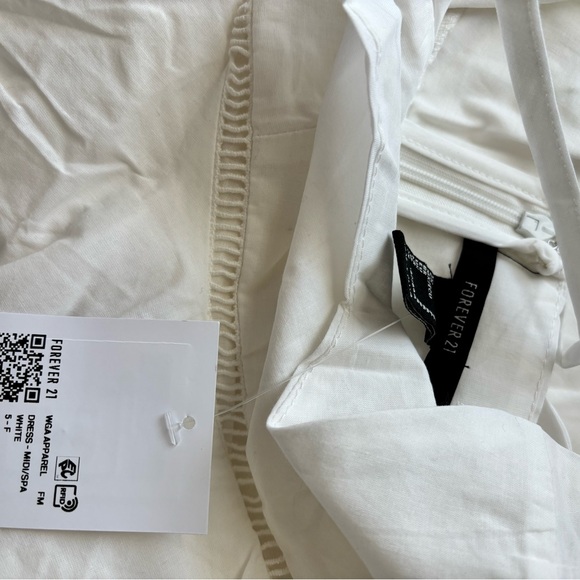 Forever 21 White High Low Dress - Picture 3 of 7